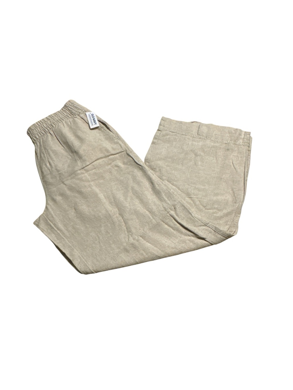 Old Navy High-waisted wide leg linen pant.
